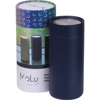 Kubek termiczny stalowy z recyklingu LE PORT MoLu 360 ml