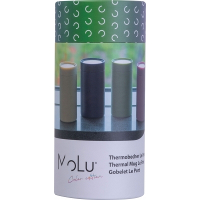 Kubek termiczny stalowy z recyklingu LE PORT MoLu 360 ml