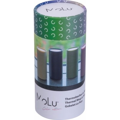 Kubek termiczny stalowy z recyklingu LE PORT MoLu 360 ml