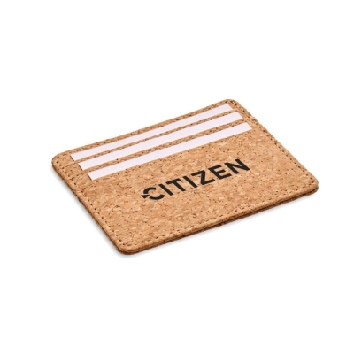 Korkowe etui na karty z rfid
