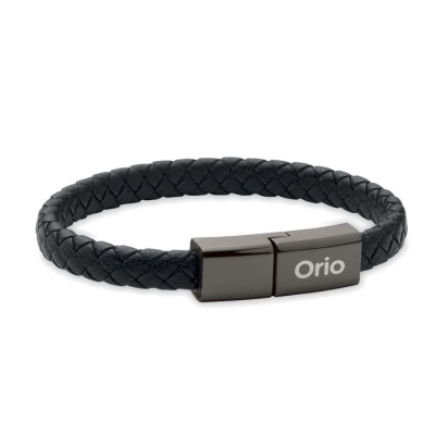 Pleciona bransoletka z usb-c