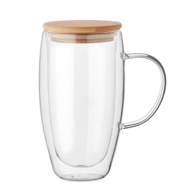 Szklany podwójnych  450 ml