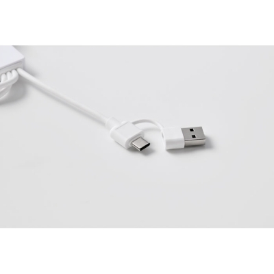 Kabel do ładowania 2 w 1 typ c