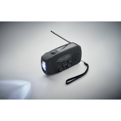 Przenośne radio z latarką led  mo2746-