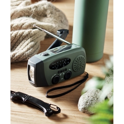 Przenośne radio z latarką led  mo2746-