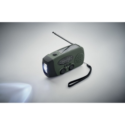 Przenośne radio z latarką led  mo2746-