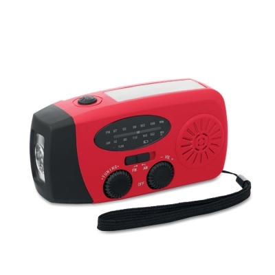 Przenośne radio z latarką led  mo2746-