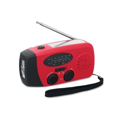 Przenośne radio z latarką led  mo2746-