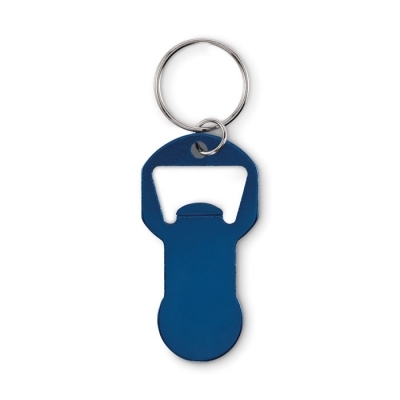 Aluminiowy brelok z otwieraczem do