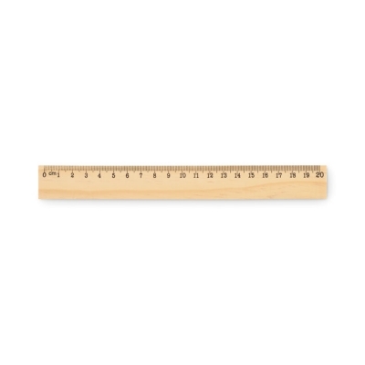 Drewniana linijka 20 cm