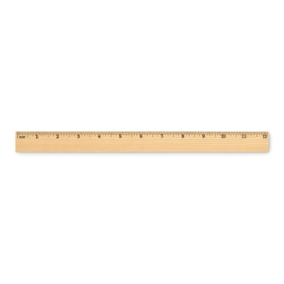 Drewniana linijka 30 cm