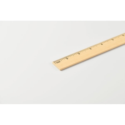 Drewniana linijka 30 cm