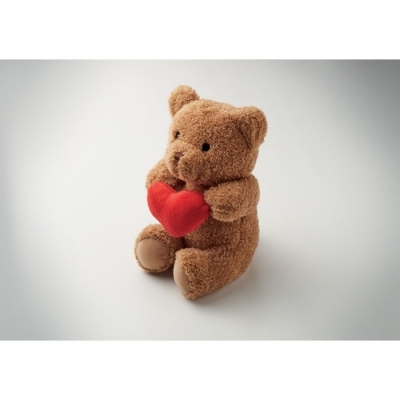 Duży miś z sercem 23cm