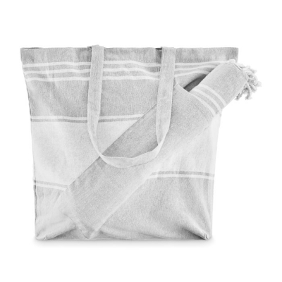 Torba plaż.+ręcznik 50x14x38cm