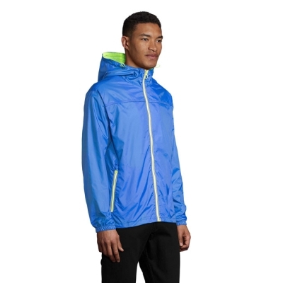 Skate lined windbreaker