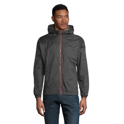 Skate lined windbreaker