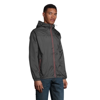 Skate lined windbreaker