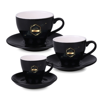 Verona Nero Coffee Set