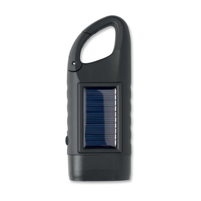 Latarka solarna z korbą dynamo