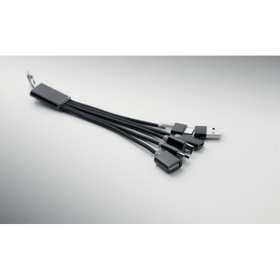 Brelok 5w1 kabel ładujący