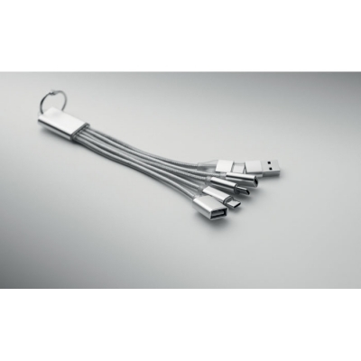 Brelok 5w1 kabel ładujący