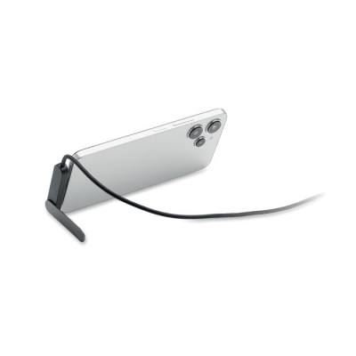 Stojak na telefon z kablem usb-c o