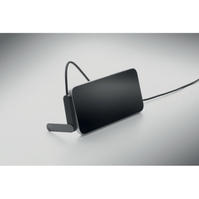 Stojak na telefon z kablem usb-c o