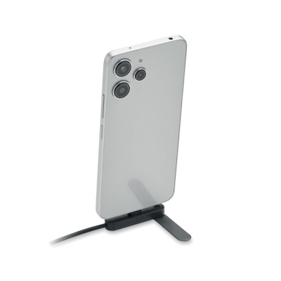 Stojak na telefon z kablem usb-c o
