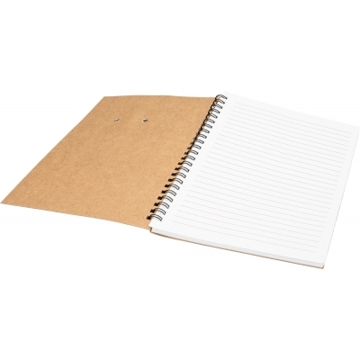 Notes A5 w linie z długopisem z tektury z recyklingu KENTWOOD