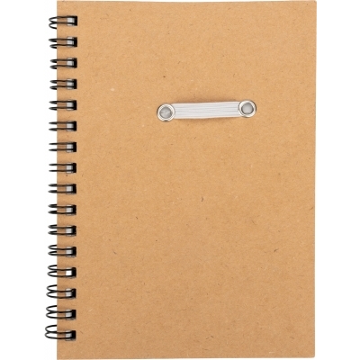 Notes A6 w linie z papieru z recyklingu z długopisem KEYSTONE