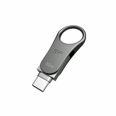 Pendrive z wejściem USB typu C Mobile C80, 32GB 3.2 Silicon Power