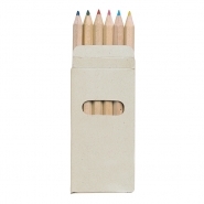 6 kolorowych ołówków