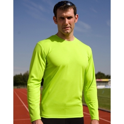 T-shirt Performance z długimi rękawami